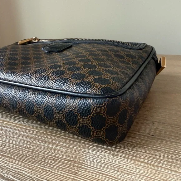 Celine Black and Brown Toiletry Bag - Picture 9 of 10